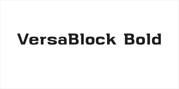 VersaBlock Bold Logo