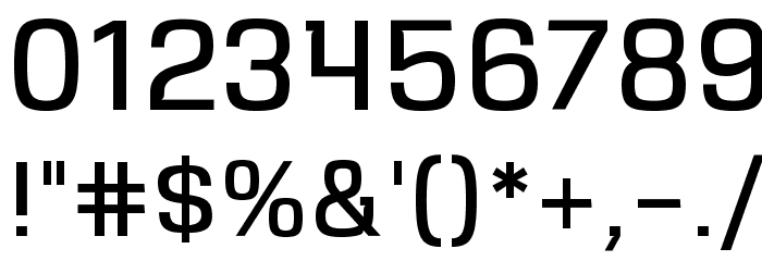 VersaBlock Book Font OTHER CHARS
