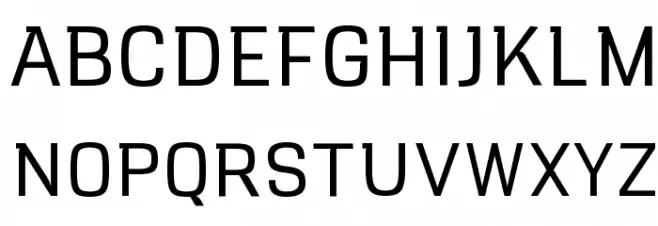 VersaBlock Light Caratteri MAIUSCOLE