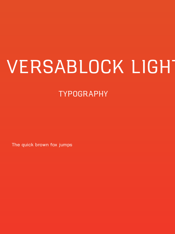 VersaBlock Light Poster
