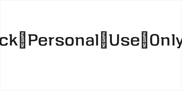 VersaBlock-Personal-Use-Only-Regular Logo