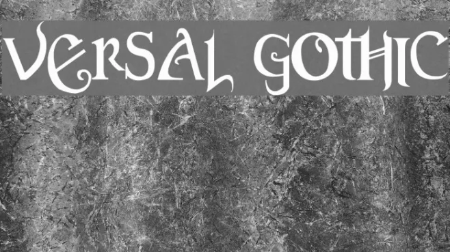 Versal Gothic Example 2