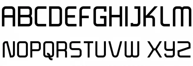 Versaniah_Bold Schriftart Groß