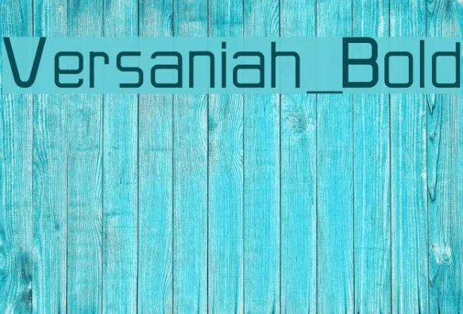 Versaniah_Bold Example 1