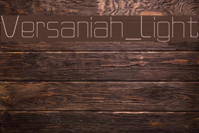 Versaniah_Light Example 1