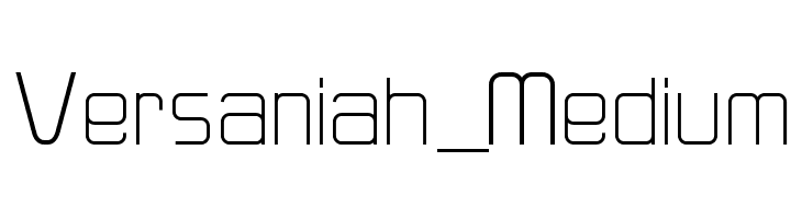Versaniah_Medium  नि: शुल्क फ़ॉन्ट्स डाउनलोड