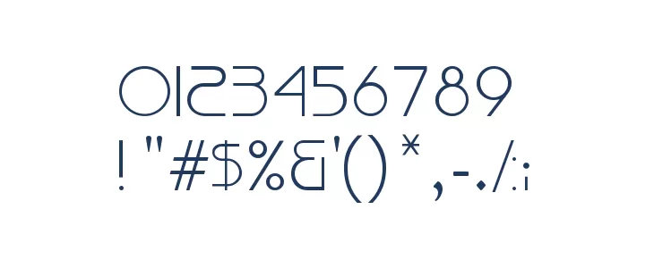 Versaniah_Medium Font OTHER CHARS