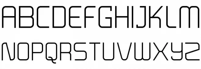 Versaniah_Medium Font Litere mari