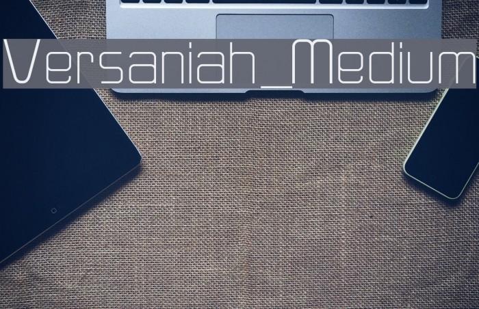 Versaniah_Medium Font examples