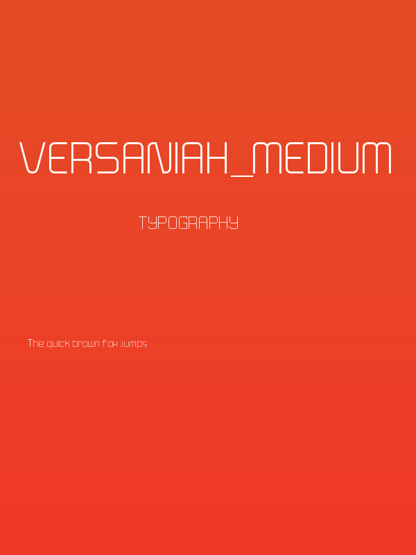 Versaniah_Medium Poster