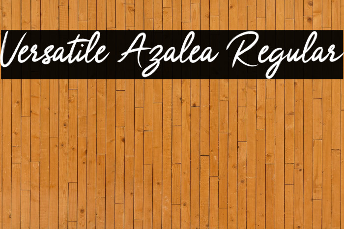 Versatile Azalea Regular Example 3