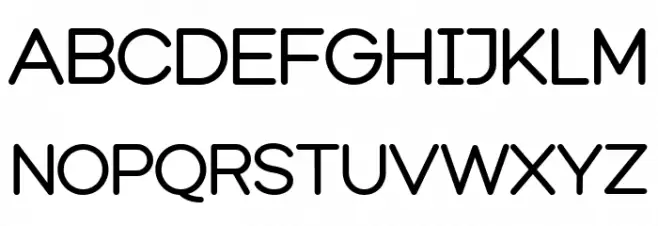 Versatylo Rounded 字体 大写