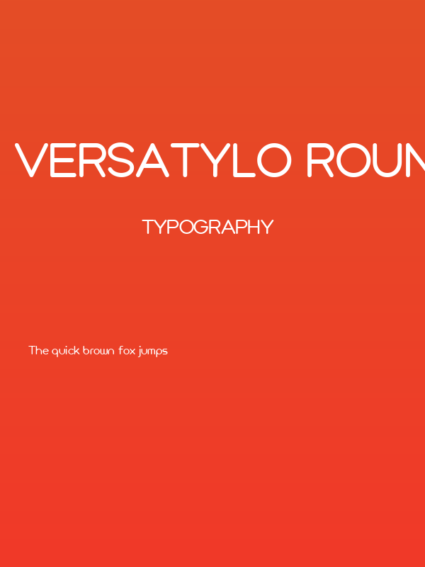 Versatylo Rounded Poster