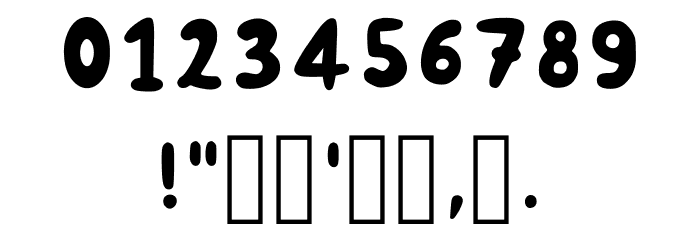 Version 001.001 Font OTHER CHARS
