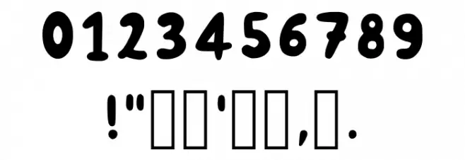 Version 001.001 Font OTHER CHARS