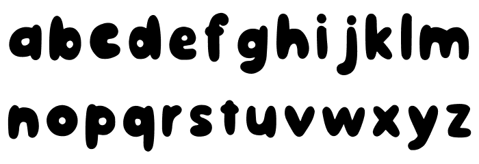 Version 001.001 Font LOWERCASE