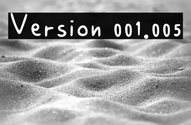 Version 001.005 Font examples