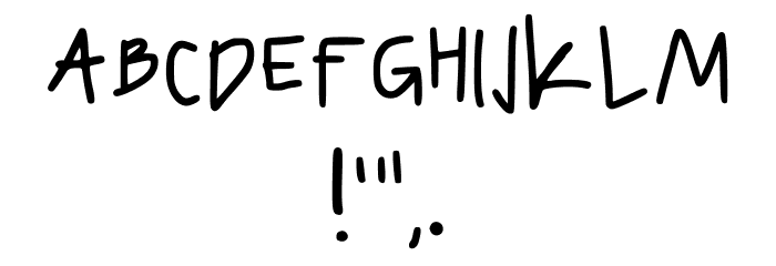 Version 001.014 Font OTHER CHARS