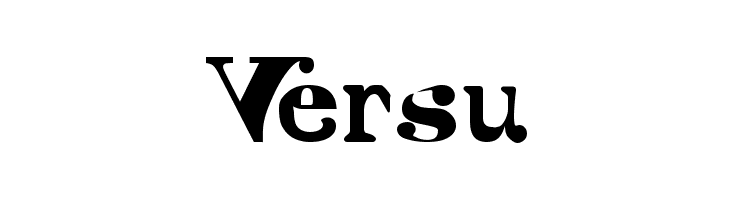 Versu  नि: शुल्क फ़ॉन्ट्स डाउनलोड