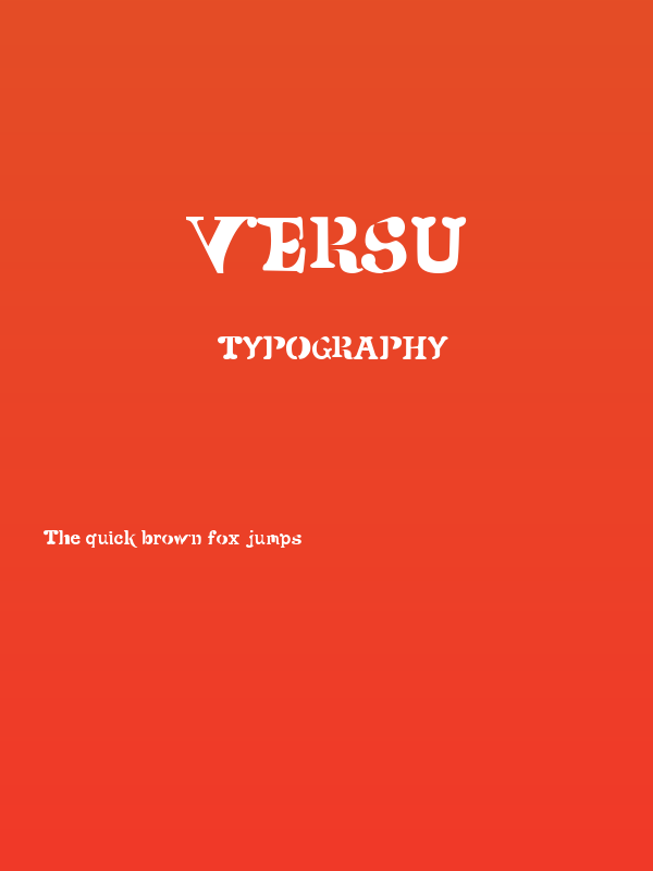 Versu Poster