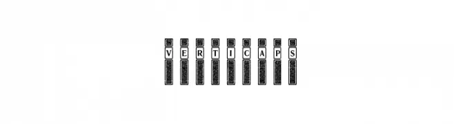 VertiCaps  Fuentes Gratis Descargar