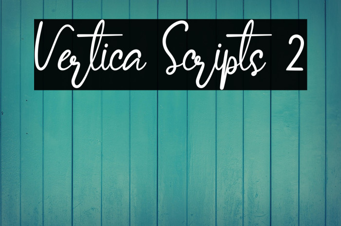 Vertica Scripts 2 Example 3