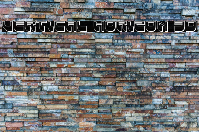 Vertical Horizon 3D Example 1