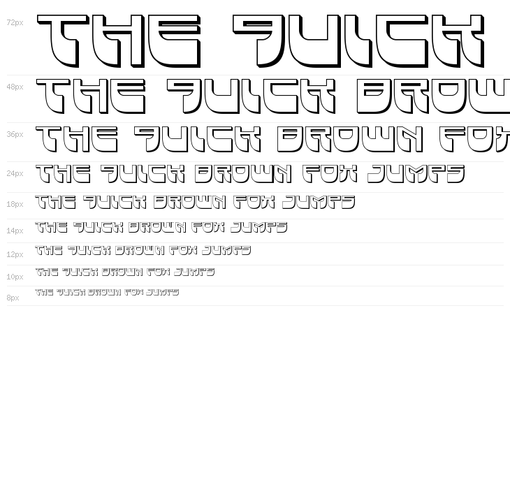 Vertical Horizon 3D Waterfall