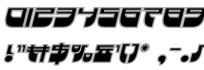 Vertical Horizon Academy Ital Font OTHER CHARS