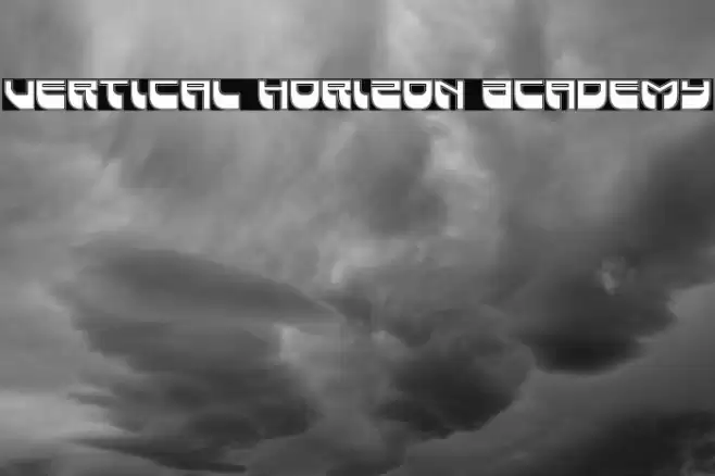 Vertical Horizon Academy Font examples