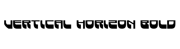 Vertical Horizon Bold  नि: शुल्क फ़ॉन्ट्स डाउनलोड