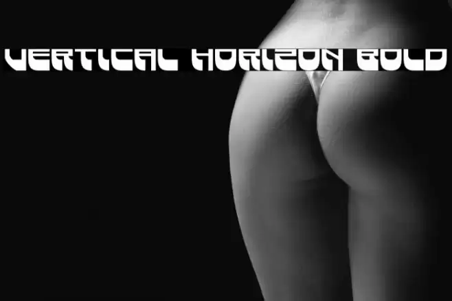 Vertical Horizon Bold Font examples