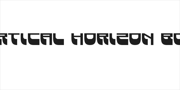 Vertical Horizon Bold Logo