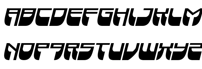 Vertical Horizon Condensed Ita Font LOWERCASE