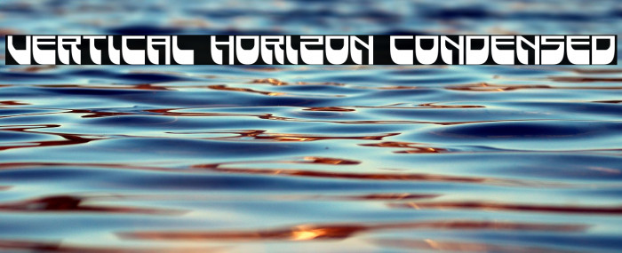 Vertical Horizon Condensed Example 2