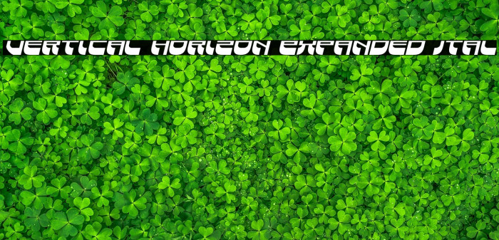 Vertical Horizon Expanded Ital Example 1