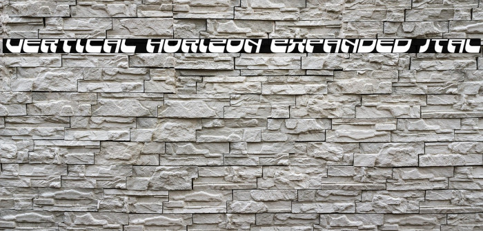 Vertical Horizon Expanded Ital Example 3