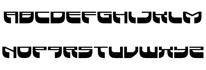 Vertical Horizon Expanded Font LOWERCASE