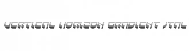 Vertical Horizon Gradient Ital  les polices de caractères gratuit tlcharger