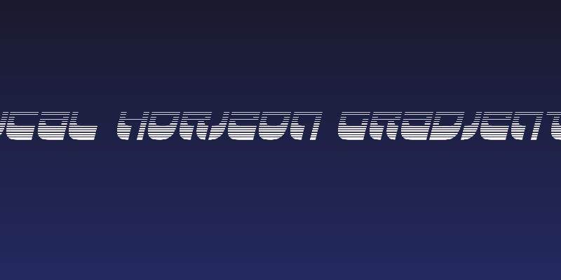 Vertical Horizon Gradient Ital Social Header