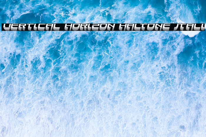 Vertical Horizon Haltone Itali Example 1