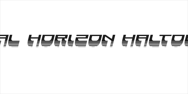 Vertical Horizon Haltone Itali Logo