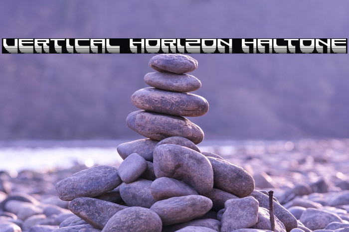 Vertical Horizon Haltone Example 1