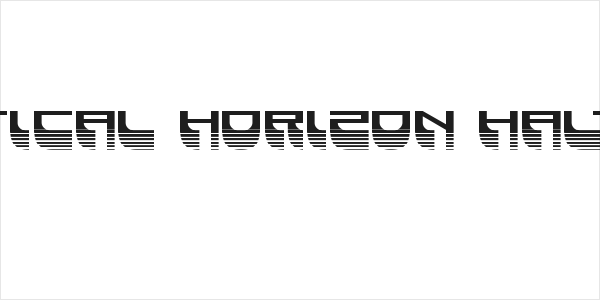 Vertical Horizon Haltone Logo