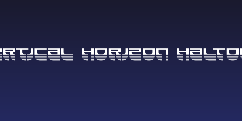 Vertical Horizon Haltone Social Header