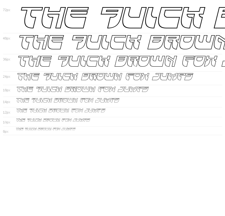 Vertical Horizon Outline Itali Waterfall