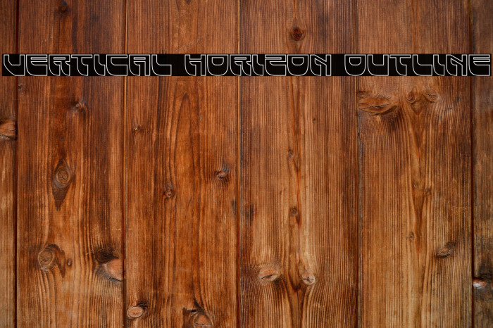 Vertical Horizon Outline Example 3