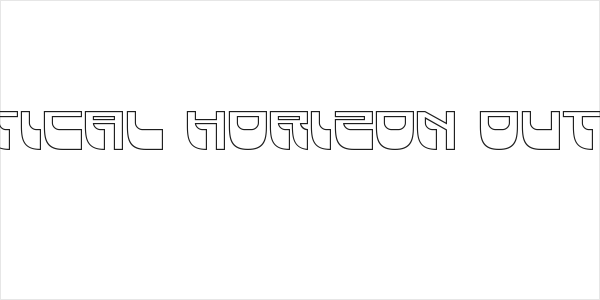 Vertical Horizon Outline Logo
