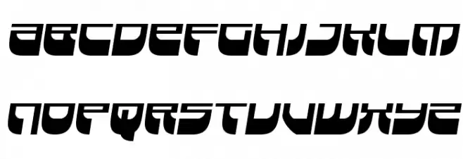 Vertical Horizon Semi-Italic Caratteri MAIUSCOLE