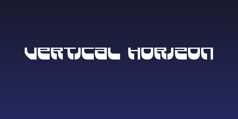 Vertical Horizon Social Header